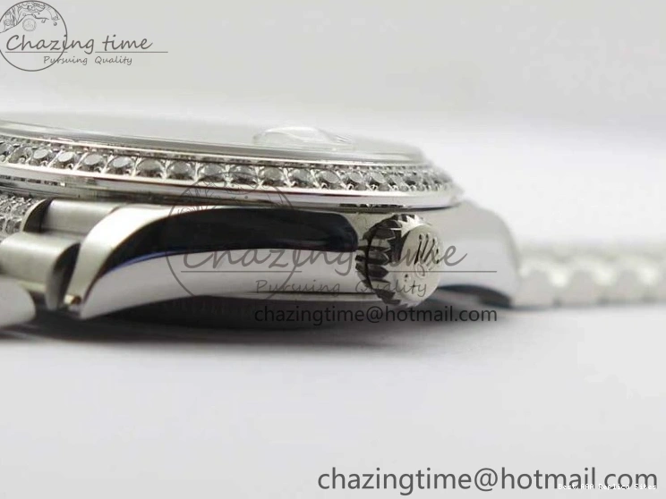 AAA Replica Watches 2682 Bracelet Edition MoistureWicking 36mm Day-Date MOP SS on Dial White President A 128239 Crystal Best SS Crystal Marker BP 1226